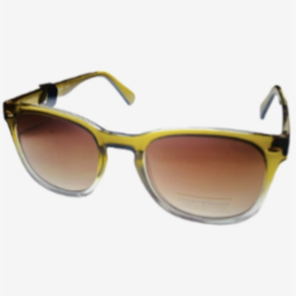 Lucky Brand Accessories - Lucky Brand Twilight Sunglasses Ombre Olive Clear/Brown Tight Hinges